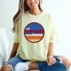 Simply Sage Market Women's Aspen Ski Resort Short Sleeve Garment Dyed Tee - 3 of 4