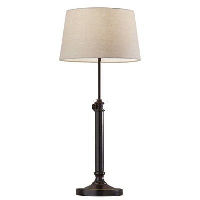 2pc Mitchell Table Lamps Bonus Black - Adesso