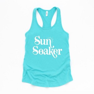 Simply Sage Market Women's Retro Sun Soaker Graphic Racerback Tank - 1 of 3