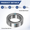 Unique Bargains Durable Chrome Steel Flanged Ball Bearing 10 8mm x 12mm x 3.5mm - 2 of 4