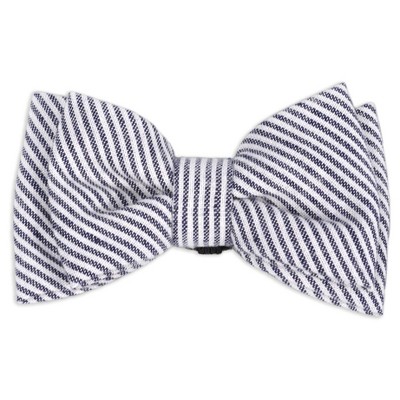 dog pattern bow tie