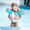 Hachikiko Leopard Print Inflatable Beach Balls,8" Pool Toys for Kids Birthday Party & Summer Beach Games,Durable & Safe for Indoor/Outdoor Play - 4 of 4