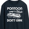 Men's - Instant Message - Pontoon Hair Don't Care Long Sleeve Graphic T-Shirt - 2 of 4