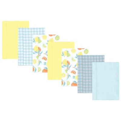 Luvable Friends Hudson Baby Flannel Burp Cloths 7pk Set