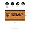 Evergreen Indiana University Logo Natural Coir 28 x 16 Inches Indoor Outdoor Doormat - 2 of 4