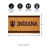 Evergreen Indiana University Logo Natural Coir 28 x 16 Inches Indoor Outdoor Doormat - image 2 of 4