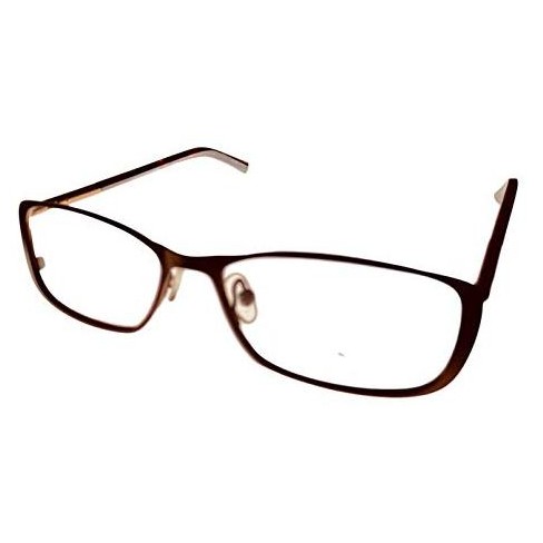 Jones New York J140 Designer Metal Eye Glasses Frame In Brown/demo Lens ...