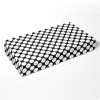 Bacati - Black Large Dots 100 percent Cotton Universal Baby US Standard Crib or Toddler Bed Fitted Sheet - 3 of 4