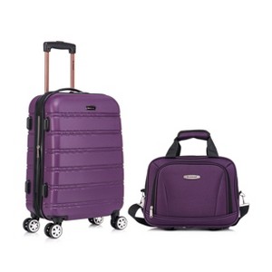 Rockland Melbourne Hardside Expandable Spinner Wheel Luggage Carry On Suitcase - 1 of 4