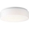 Progress Lighting, Drums and Clouds, 1-Light LED Flush Mount, White Finish, Acrylic Diffuser - 4 of 4