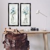 Stupell Industries Elegant Indigo Lilac Flower Jars Black Framed Floater Canvas Wall Art - 2 of 4