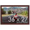 PosterPalooza | Classic Modern Brown Picture Frame - UV Acrylic, Backing Board, Hanging Hardware Included - 3 of 4