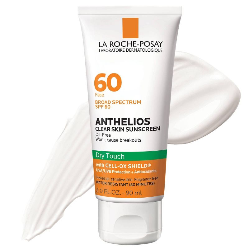 La Roche Posay Anthelios Clear Skin Dry Touch Face Sunscreen for Acne Prone Skin - SPF 60 , 3 of 11