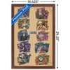 Trends International One Piece: Fishman Island - Brick Wall Grid Framed Wall Poster Prints - 3 of 4