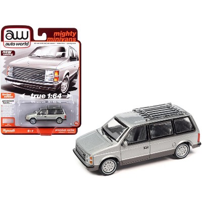1985 Plymouth Voyager Minivan Radiant Silver Metallic W/roofrack 