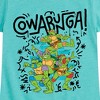 Girls' - Teenage Mutant Ninja Turtles - Cowabunga Fitted Short Sleeve Graphic T-Shirt - 2 of 4