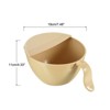 Unique Bargains Rice Washing Bowl Kitchen Strainer Colander Bowl Drain Basket Wash Strainers - image 2 of 3