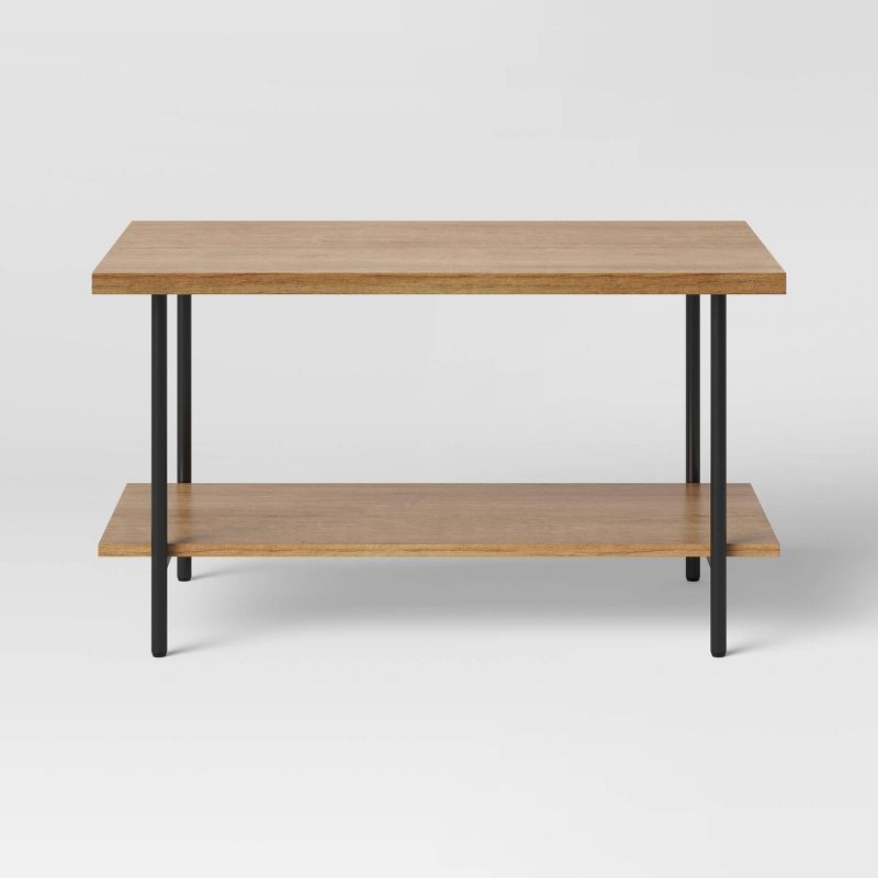 Wood and Metal Coffee Table - Room Essentials™, 4 of 16
