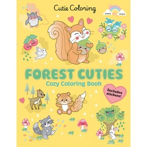 Forest Cuties: Cozy Coloring Book - by  Scholastic (Paperback) - 1 of 1