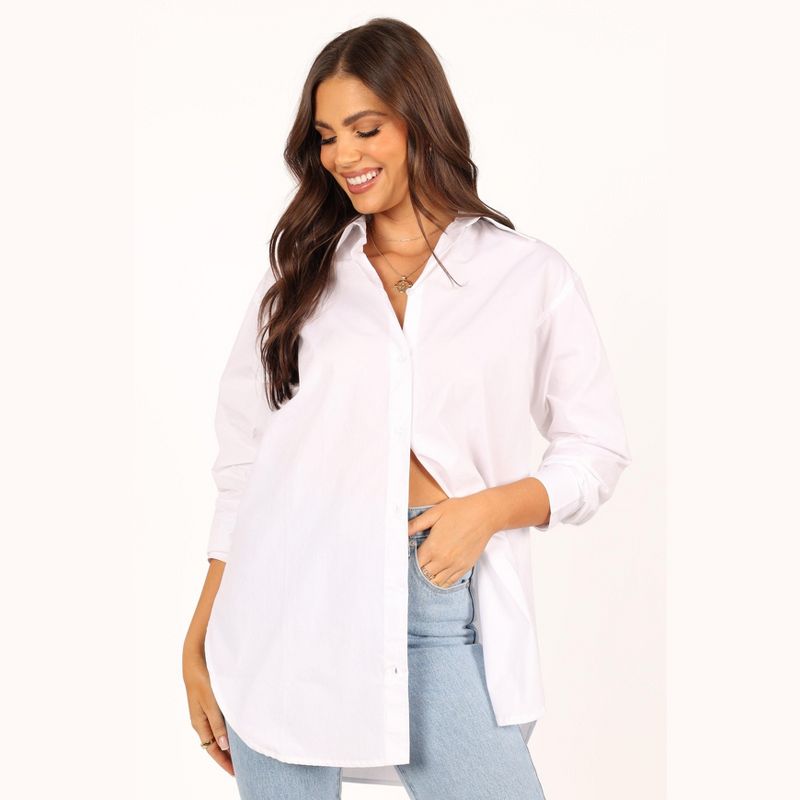 Petal and Pup Womens Tal Oversized Shirt, 1 of 7