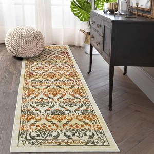 Modern Printed Washable Area Rug Non Slip Rug - 1 of 4