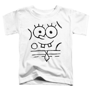 Toddler Boys' Spongebob Squarepants Spongebob Sketch Smile T-Shirt - 1 of 4