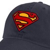 Superman S-Shield Logo Dad Cap Navy - 3 of 4