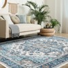 COZONY Vintage Washable Area Rug, Non-Slip Low Pile Boho Carpet for Living Room and Bedroom - 2 of 4