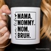 Funny Mom's Life Mug, Minimalist Stylish Gift For Mothers| OrnamentallyYou - 4 of 4