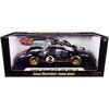 1966 Ford GT-40 MK II #2 Black with Silver Stripes After Race (Dirty Version) 1/18 Diecast Model Car by Shelby Collectibles - 3 of 3