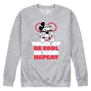 Men's - Disney - Mickey Mouse Graphic Fleece Sweatshirt - 1 of 4