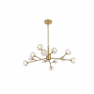Elegant Lighting Graham 12 - Light Pendant in  Gold - 1 of 4