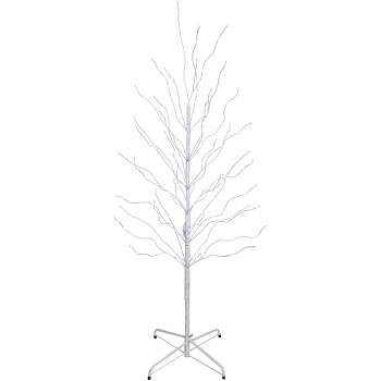 Northlight 5' LED Lighted White Birch Christmas Twig Tree - Cool White Lights