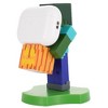 Exquisite Gaming Minecraft Zombie Earbud & Phone Holder, 4" Cable Guys Stand - 2 of 4