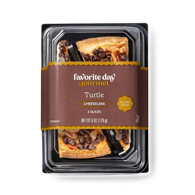 Turtle Cheesecake - 6oz/2ct - Favorite Day™