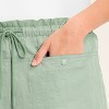 Women's High-Rise Woven Tech Cargo Shorts - Woolrich x Target Aqua - 4 of 4