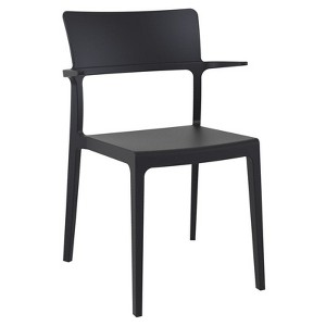 Plus Arm Chair in Black - Set of 2 - Compamia - 1 of 4