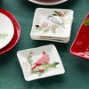 Certified International (Set of 4) 6" Holly and Vines Canape Plates - 4 of 4