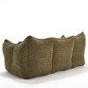 Vynxaria Soft Bean Bag Chair - High Resilience Foam Recliner for Two - 3 of 4