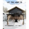 GustoWave 12' x 16' Heavy Duty Hardtop Patio Gazebo for Garden, Patios, Lawns - 2 of 4