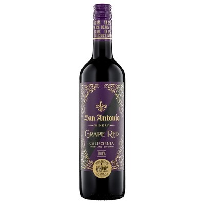 San Antonio Winery Grape Concord Red Wine - 750ml Bottle