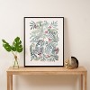 Dash and Ash Ferns and Holly Framed Art Canvas - Society6 - image 3 of 4