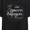 The Lord of the Rings The Green Dragon Inn Hobbiton Adult Black Short Sleeve Tee - 2 of 3