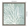 Amanti Art Sea Crown I (Coral) by Aimee Wilson Canvas Wall Art Print Framed 16 x 16-in. - 4 of 4