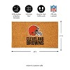 EvergreenNFLCincinnati Bengals Logo Natural Coir 28 x 16 Inches Indoor Outdoor Doormat - 3 of 4