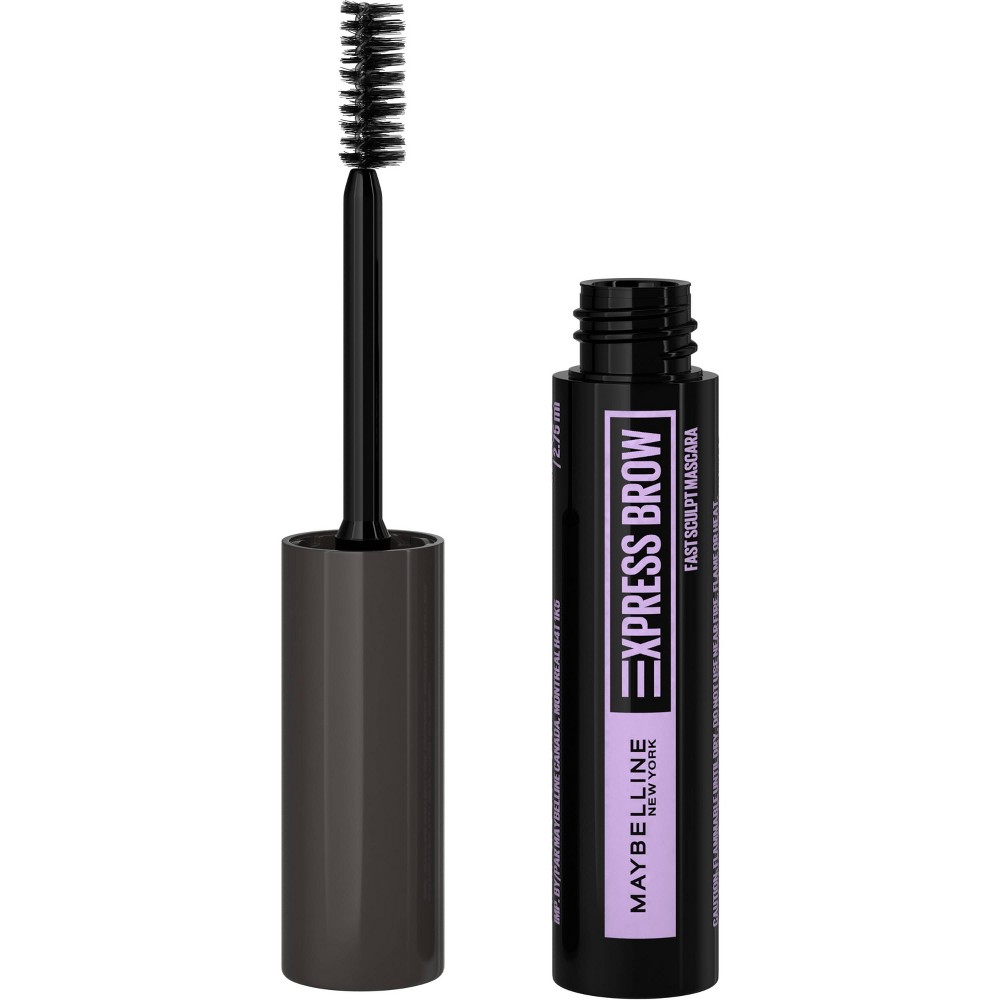 Photos - Other Cosmetics Maybelline MaybellineExpress Brow Fast Sculpt Gel Mascara, Deep Brown: Tinted Enhance 