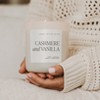 Sweet Water Decor Cashmere & Vanilla 15oz Tan Matte Jar Soy Candle - 2 of 3