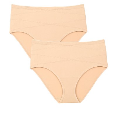 Comfort Choice Women's Plus Size Everyday Smoothing Brief