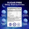 Melatonin Sleep Gummies Sugar Free, 6 mg Natural Melatonin Sleep Adults, Extra Strength Sleep Gummy Supplements - 60 Gummies By Nature's Nutrition - 2 of 4