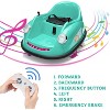 12V Kids Electric Bumper Car with 2.4G Remote Control, 360° Spinning, Music & LED Lights, Safety Bumper for Ages 2-5 Years - 4 of 4